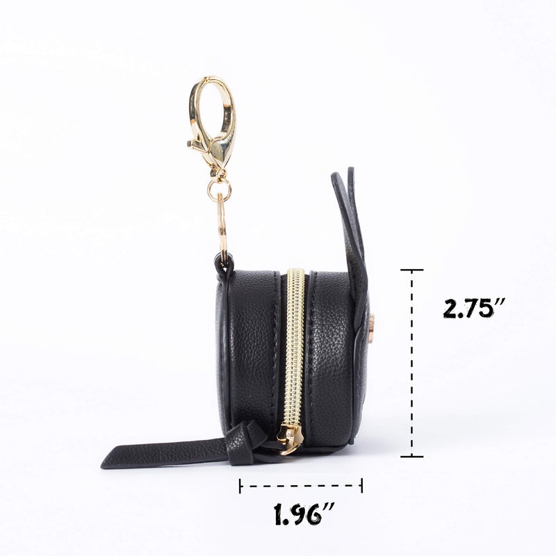 MOMINSIDE حافظة مصاصة MOMINSIDE مع مقبض - حافظة المصاصة تتصل بسهولة بحقيبة الحفاضات أو الحقيبة وتحمل 2 مصاصة أو واقي حلمة حافظة المصاصة مع مشبك وغطاء، حافظة مع قفل - Image 5